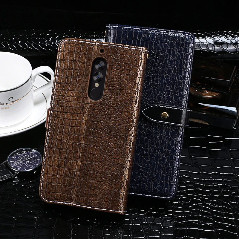 Чехол для Umidigi S2 Pro чехол с откидной крышкой из крокодиловой кожи S2/S2 Lite бизнес