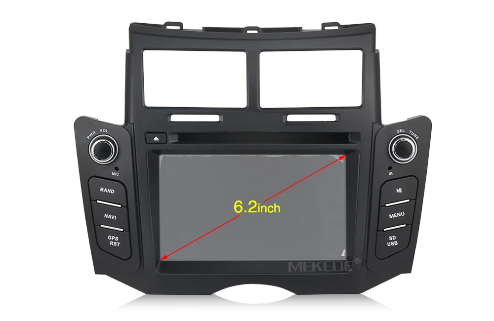 PX30 Android 9,0 2G+ 16G rom автомобильный dvd-плеер Радио стерео для toyota Yaris 2005-2011 с wifi BT 3g DAB+ gps