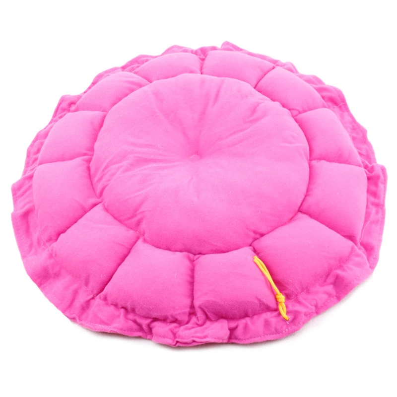 HORBONPY Pet кровать кошка собака плюшевое гнездо Милая складная Щенок Drawstring Тыква