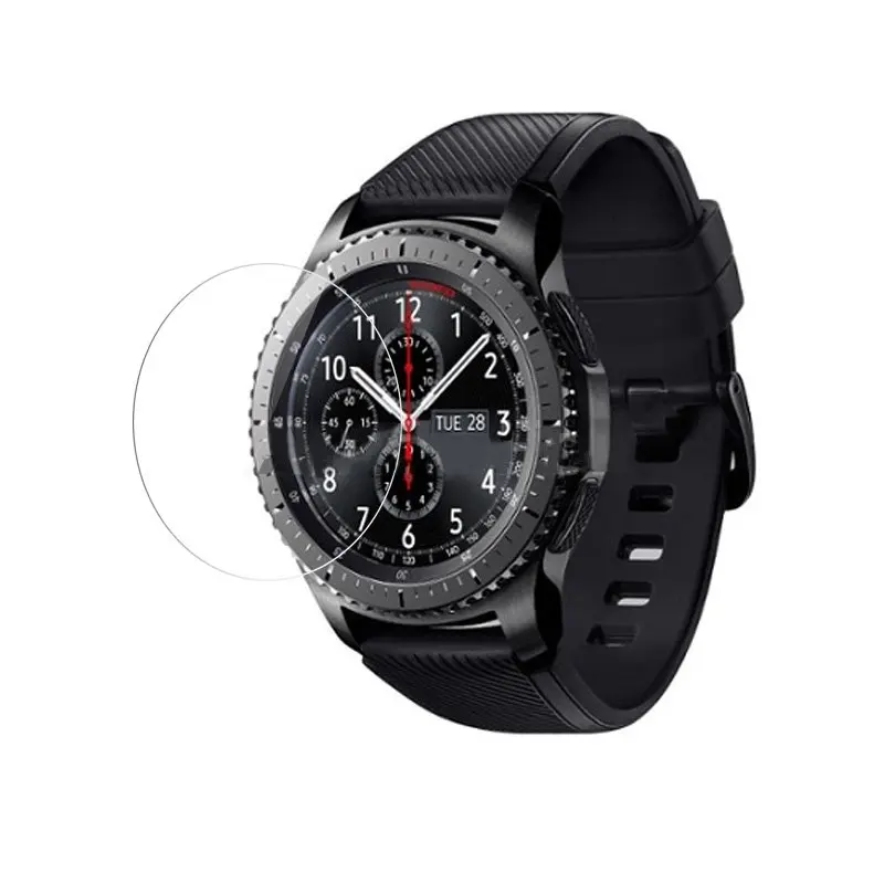 Закаленное стекло WZH для Samsung Gear S3 защита экрана 9H 2.5D 34 мм Защитная пленка |