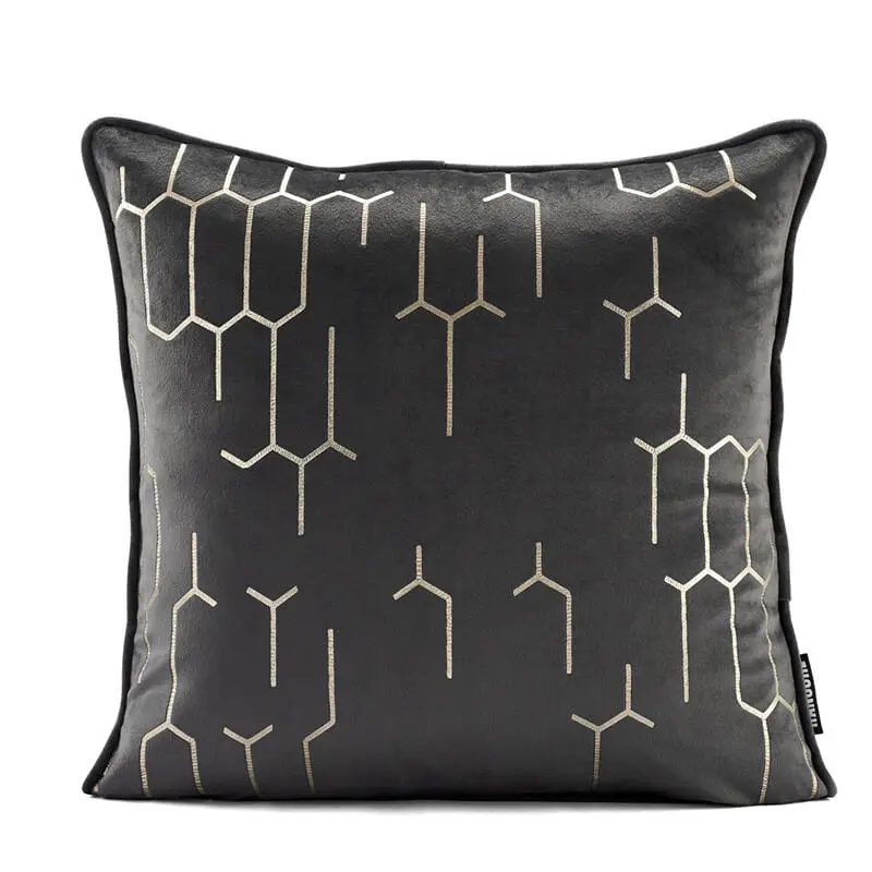 LeRadore новая позолоченная наволочка для подушки фланелевые наволочки домашний