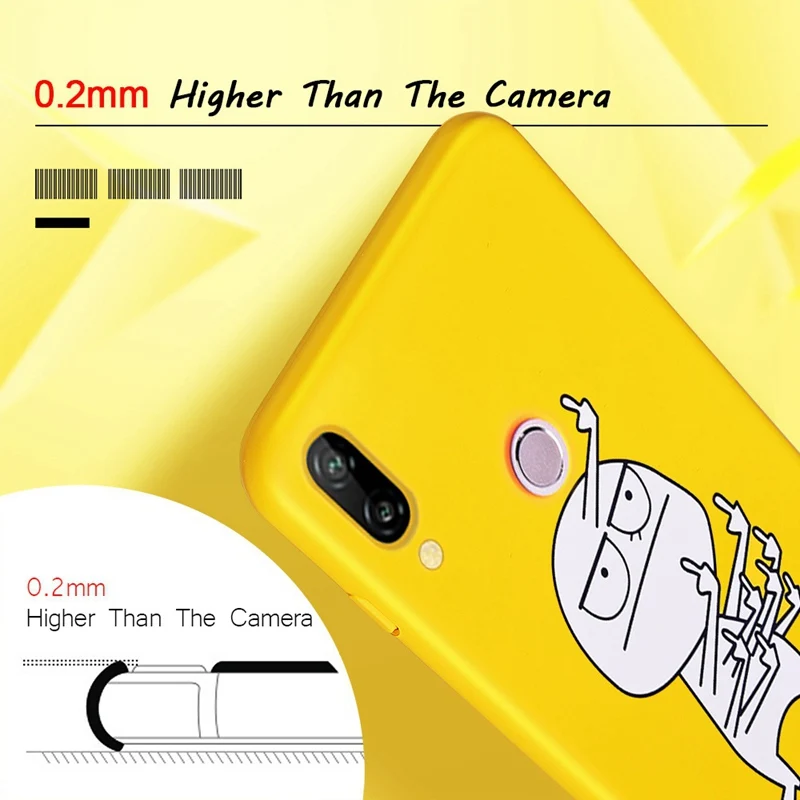 Роскошный чехол для Huawei P20 Lite мультяшный Модный милый с рисунком телефона P9 P10 Honor 9