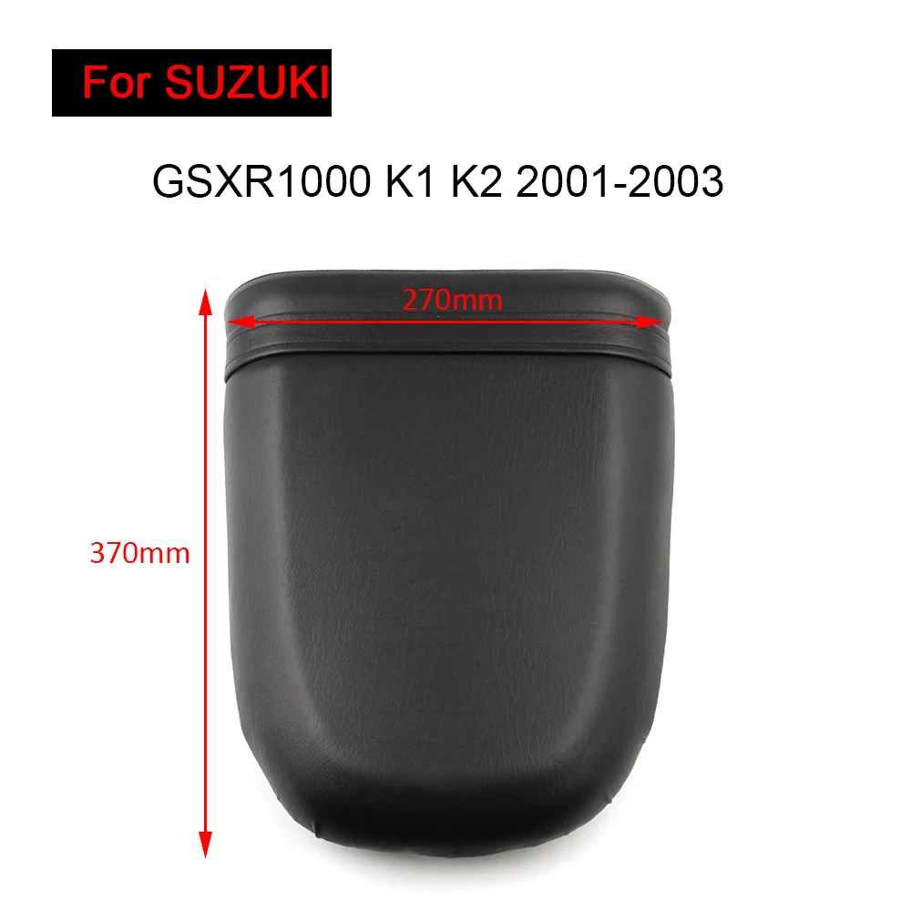 Чехол на заднее сиденье для Suzuki GSXR1000 K1 K2 2001-2003 Кожаная подушка GSXR 1000 мотоцикла |