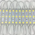 Светодиодный модуль 5050 5054 3 светодиодный DC12V Водонепроницаемый дизайн рекламы светодиодный модули белый RGB Цвет супер яркое освещение 10 шт.лот