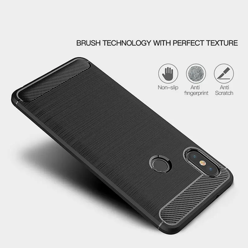 Мягкий чехол для Xiaomi Redmi Note 5 Mi 8 SE 6 5S A2 A1 Pocophone F1 армированный бампер задняя крышка 5A