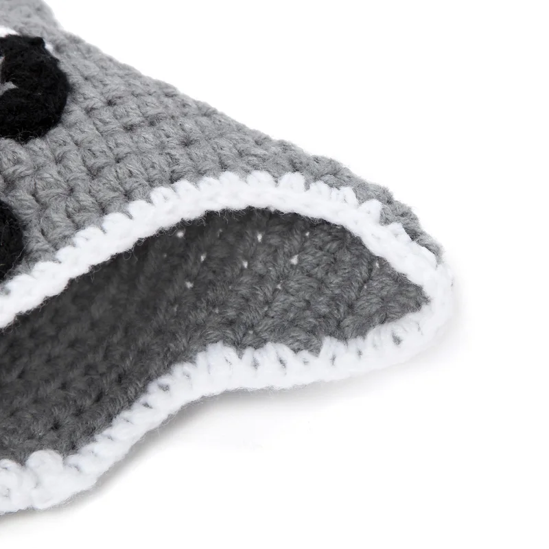 Newborn Baby Handmade Infant 0-3 months Animal Photography Props Wild Civet Cats Cute Crochet Outfits Knitted Wool Dress | Мать и ребенок