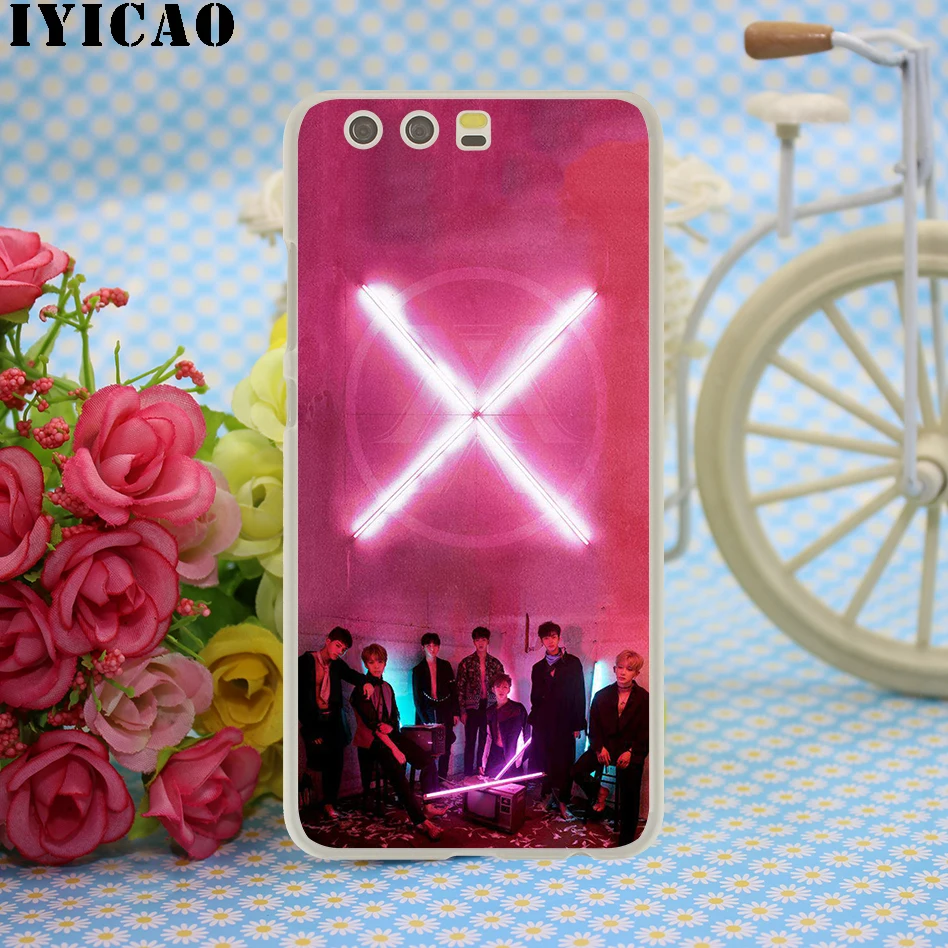 Жесткий чехол Monsta X KPOP для Huawei P30 P20 P9 P10 Plus P8 Lite Pro P Smart Z 2019 Nova 2i 3i 4 5i|Чехлы-накладки| |