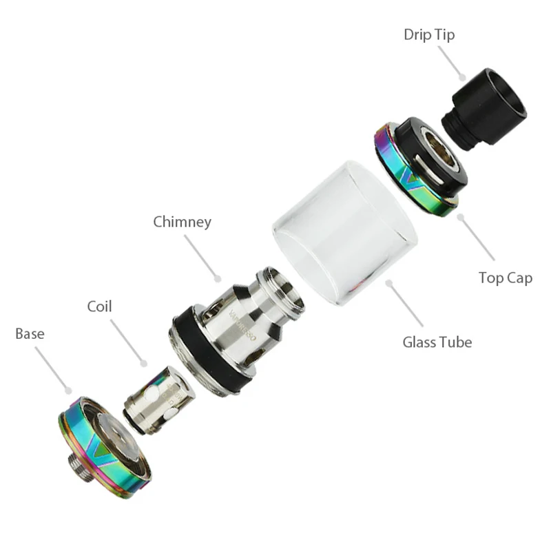 Vaporesso Tarot Nano 80 Вт 2500 мАч стартовый набор распылителя с баком Veco 2 мл