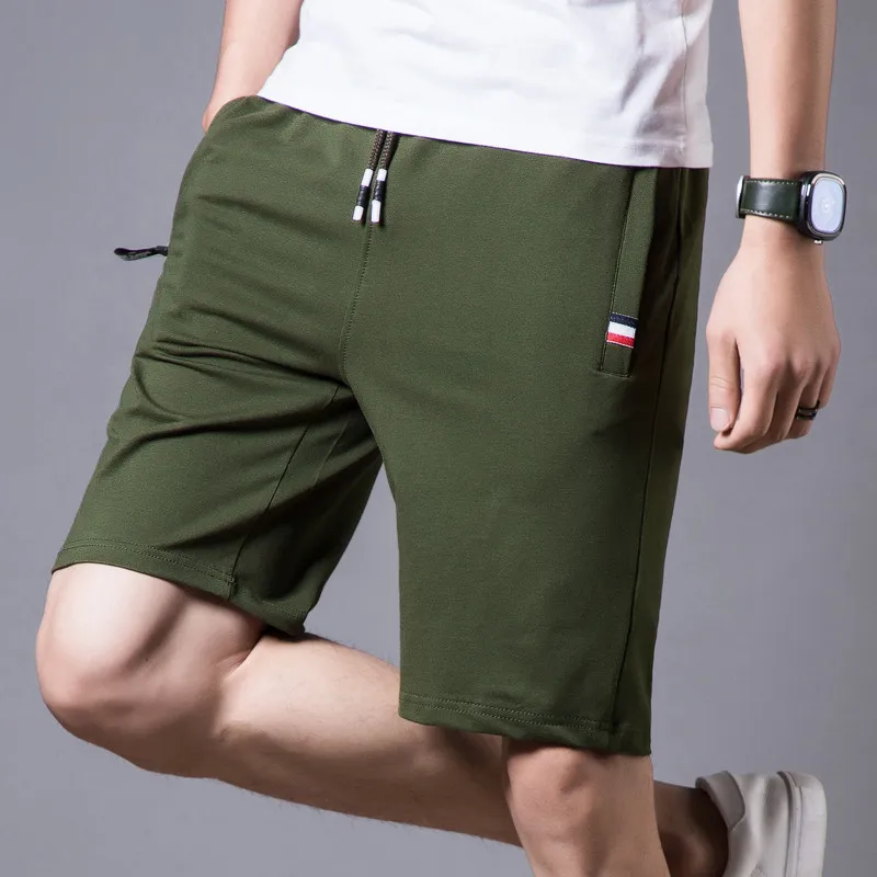 EL BARCO летние хлопковые Повседневные Шорты Мужские Черные Серые Синие мужские