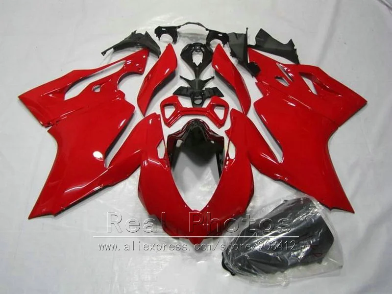 

Injection molding fairing kit for Ducati 1199 2012 2013 dark red black motorcycle fairings set 1199 12 13 HR60