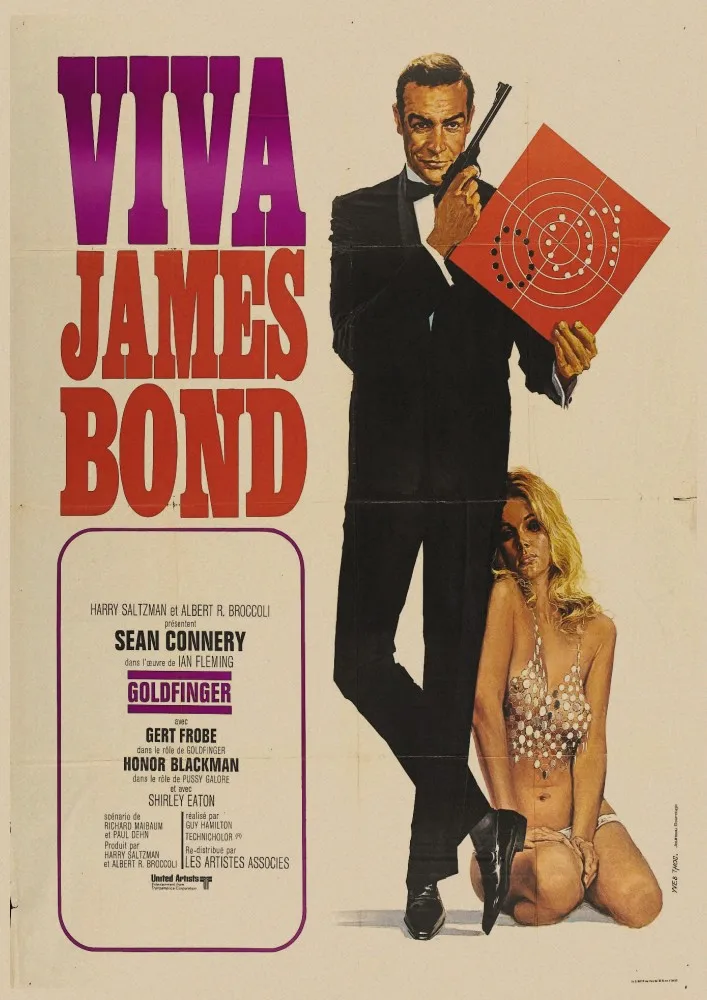 16 007 James Bond фильм плакат крафт-бумага стена коричневый ВИНТАЖНЫЙ ПЛАКАТ Бар Кафе гостиная плакаты обои домашний Декор подарок A3 - Цвет: 16