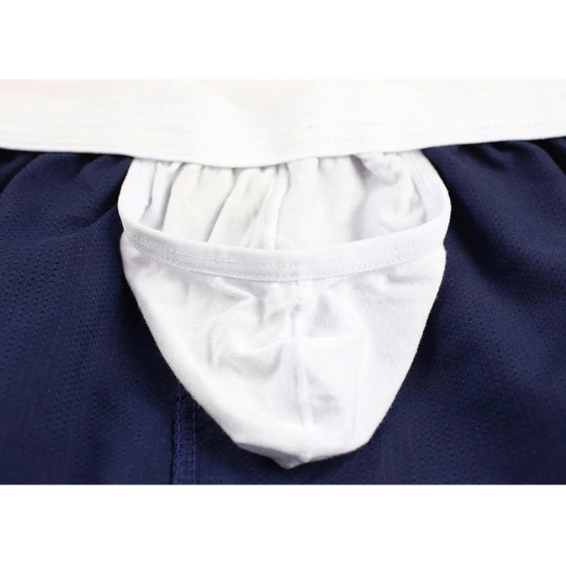 Трусы боксеры Soutong мужские хлопковые широкие дышащие трусы с принтом в горошек