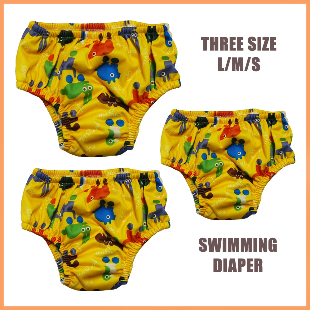 (5 шт. в упаковке) watproof маленьких Плавание Подгузники Одежда заплыва подгузник