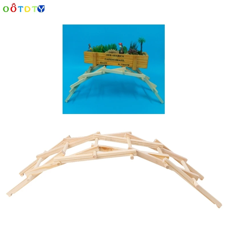 Да Винчи мост следопытов деревянные строительные модель комплект блоки игрушки