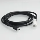 AUX аудио кабель Mp3 3,5 мм, гнездо для крепления на панели, подходит для Suzuki Grand Vitara SX4