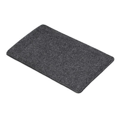 dark gray Модная фетровая сумка для ноутбука Macbook Air 13, сумка Pro 13 12 11, новинка 15, сенсорная панель, чехол для Xiaomi Mi, ноутбук 15,6 чехол - Цвет: dark gray
