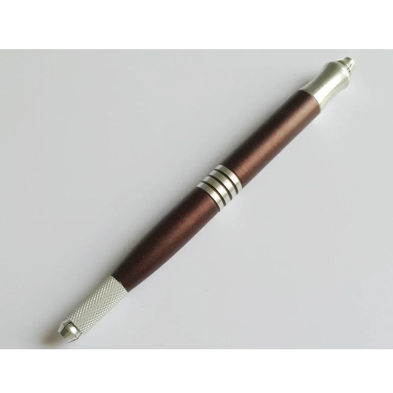 Двойная головка 2 использование микроблейдинг ручка тату машина для