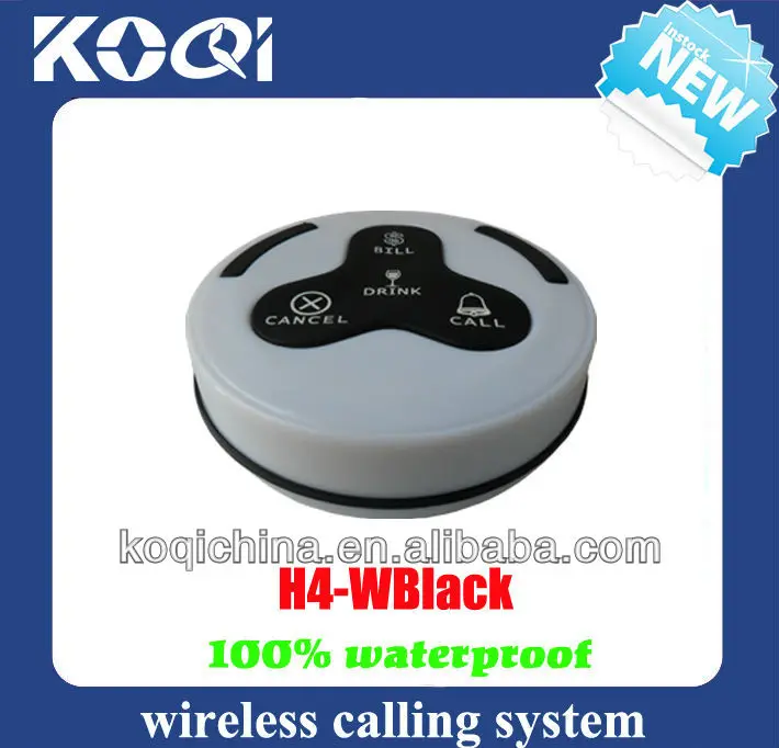 Система связи номера вызова дисплей Электронный пейджер звонок сервис для кафе