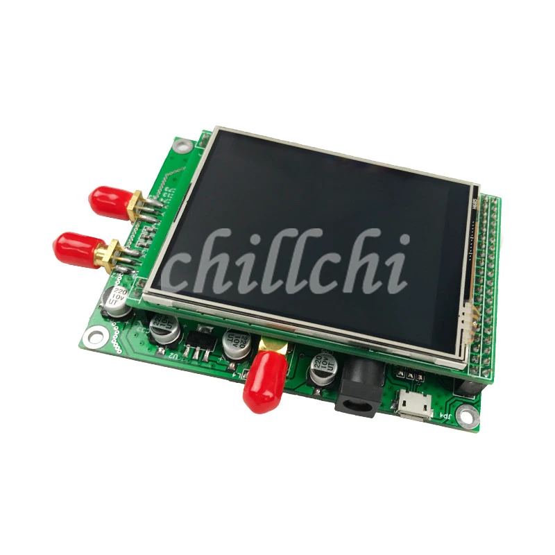 ADF4355 цветной сенсорный экран модуль развертки частоты источник сигнала VCO микроволновый синтезатор частоты PLL