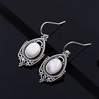 Новое поступление 2019, серьги из стерлингового серебра, модные большие овальные серьги в стиле ретро с текстурой, 8x10 мм, натуральная кожа, Свадебная вечеринка