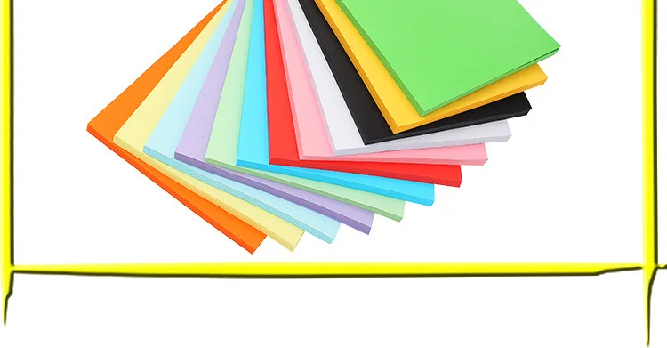 180gsm 100 шт А4 цветная крафт-бумага сделай сам ручной работы для изготовления карт бумага для рукоделия высокое качество копировальная бумага плотная бумажная доска картон