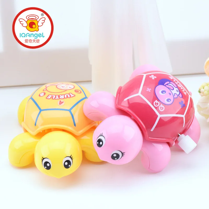 1Pcs Baby Tortoise Clockwork Toys Cartoon Animal Turtles Mini Crawling Wind Up Toy Educational Kids Classic For children | Игрушки и