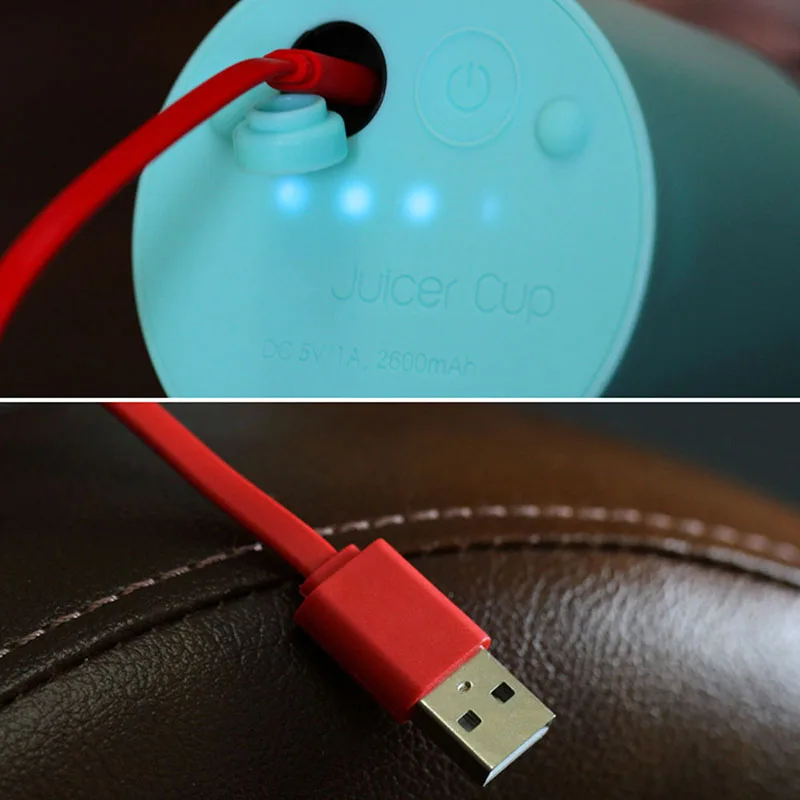 USB перезаряжаемая соковыжималка чашка 500 мл автоматическая стеклянная бутылка