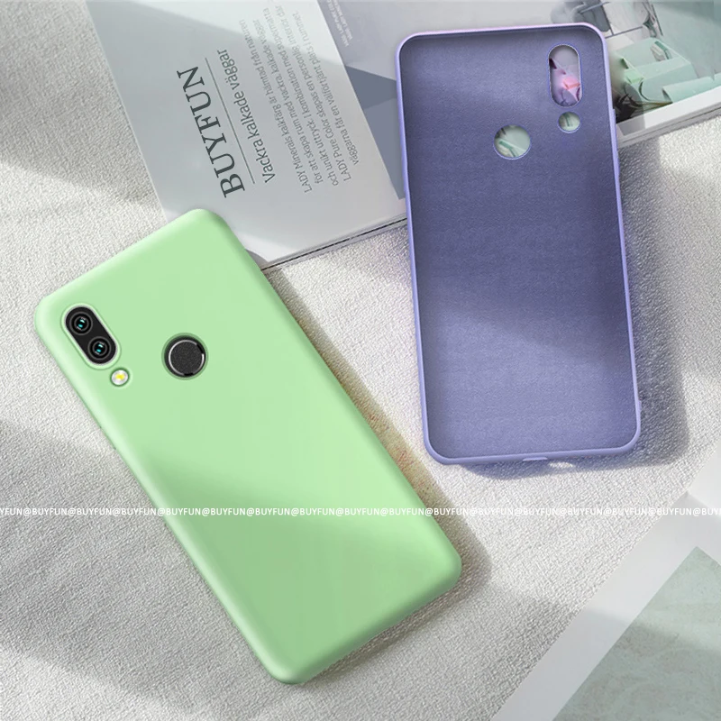 Жидкий силиконовый чехол для телефона Xiaomi Mi 9 Mi9 SE 8 Mi8 Redmi Note 7 redmi красный mi mi7