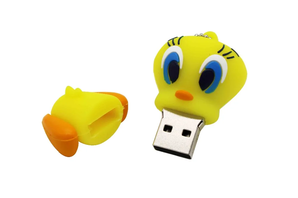 Looney ttes usb флеш-накопитель 32 ГБ флеш-накопитель 16 ГБ 8 ГБ 4 ГБ жуки кролик Даффи утка мультфильм горячая Распродажа животных ручка-накопитель usb 2,0
