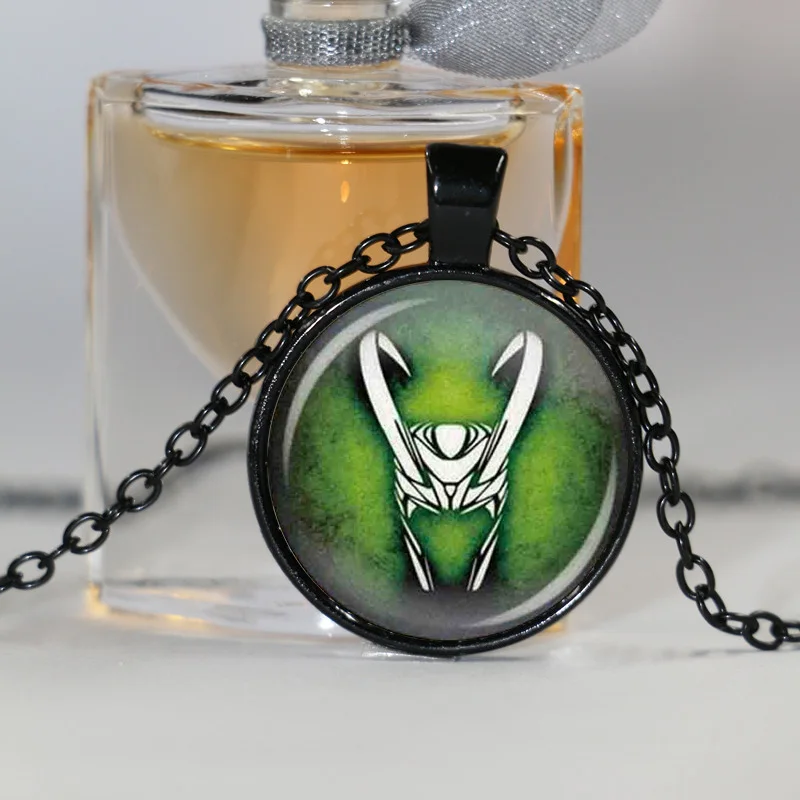 Оптовая продажа художественное ожерелье loki god of mischief модные украшения для