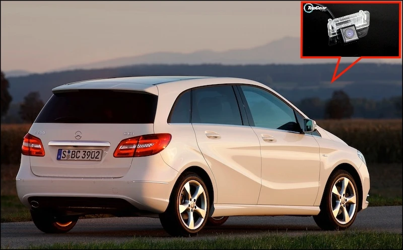 Автомобильная камера заднего вида для Mercedes-Benz MB B Class W246 B180 B200 PAL/NTSC функция CCD + RCA |