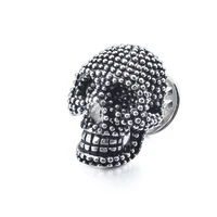 hawson skull brooch pin clutch back locking skeleton head lapel pins jewelry