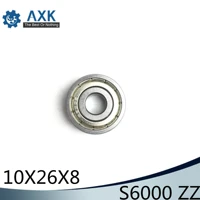 s6000zz bearing 10268 mm 10pcs abec 1 s6000 z zz s 6000 440c stainless steel s6000z ball bearings