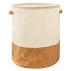 Водонепроницаемая корзина для белья, большая корзина для хранения детской одежды из хлопка и льна, корзина для хранения мелочей для дома