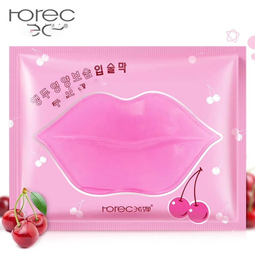 1pcs new Women Crystal Collagen Lip Mask Pads Moisture Essence Anti Ageing Wrinkle Patch Pad Gel Care Dilute the Color | Красота и