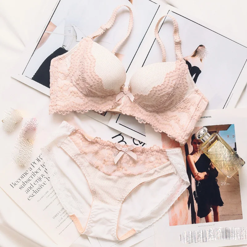 Кружевное белье в стиле ретро Новое поступление 2018 года бюстгальтер для молодых