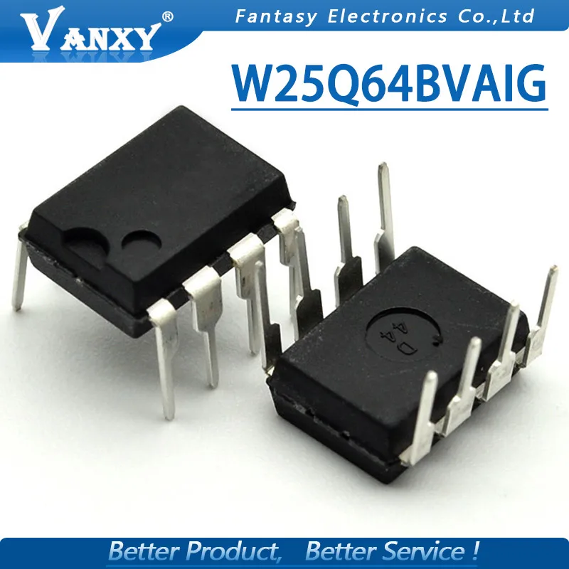 5 шт. GD25B64CPIG W25Q64BVAIG DIP8 25Q64BVAIG DIP 25Q64 W25Q64 DIP-8 GD25Q64BPIG | Электронные компоненты и