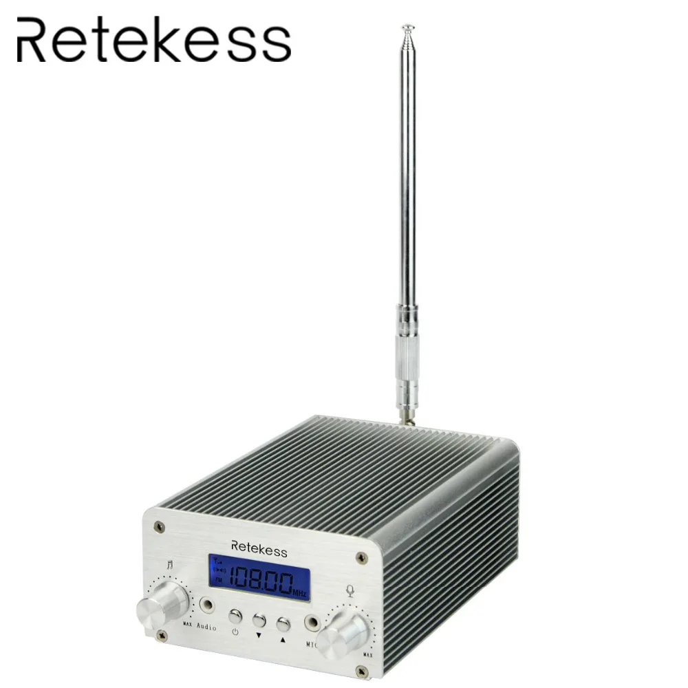 RETEKESS TR501 PLL FM передатчик 1 Вт/6 Вт стерео FM радио вещания передатчик станция для Конференции обучения на открытом воздухе Обучение