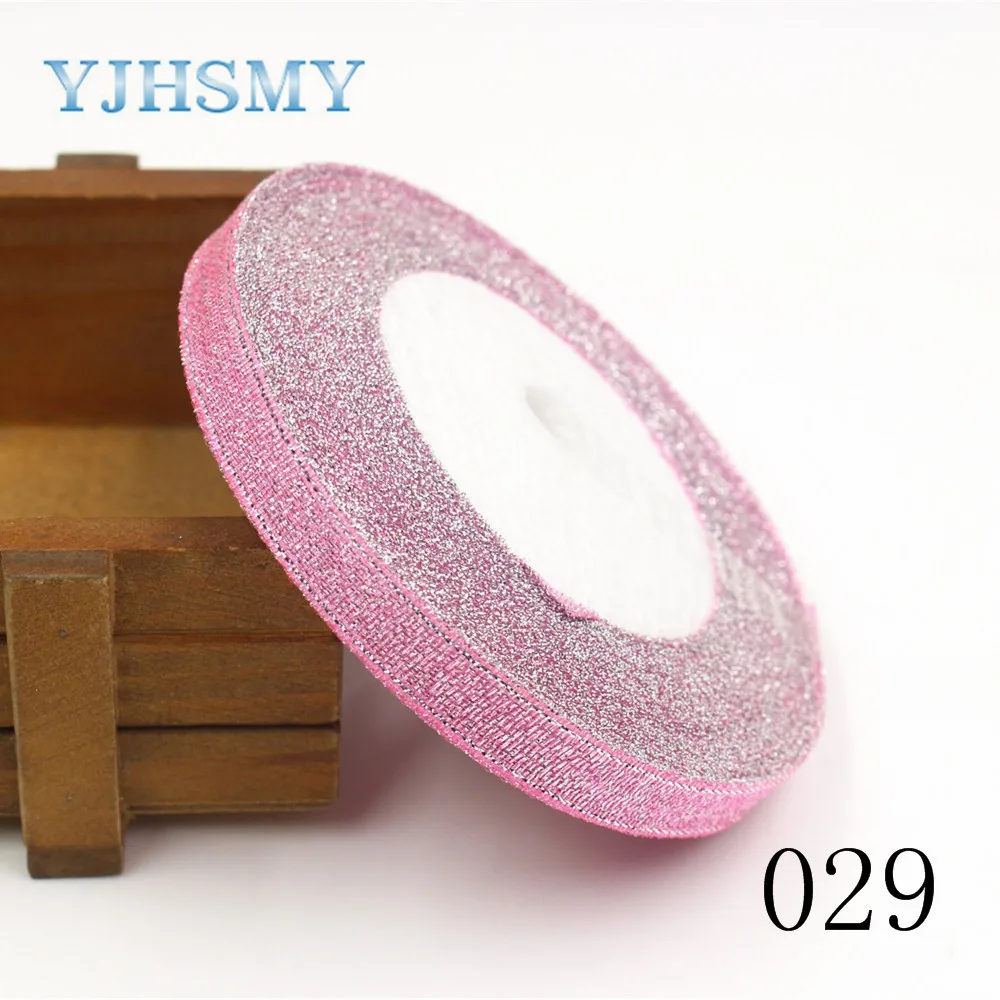 YJHSMY K 171018 10MM 10 мм 34 Цвета на выбор 25 ярдов зеленая луковая лента для свадебного