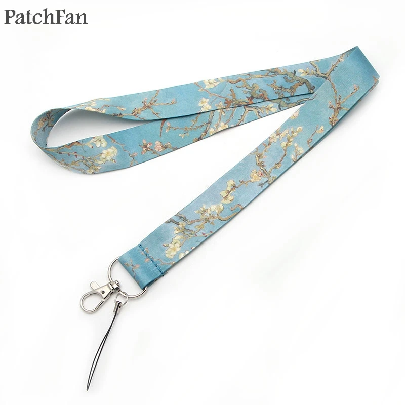5 стилей шнурок с рисунком Ван Гога звездная ночь Подсолнухи для ключей телефонов