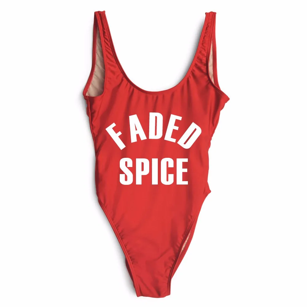 

FADED SPICE SWIMSUIT bathing suit SUIT FOR WOMEN Sexy one piece swimwear bathing suits suit bodysuit Beachwear