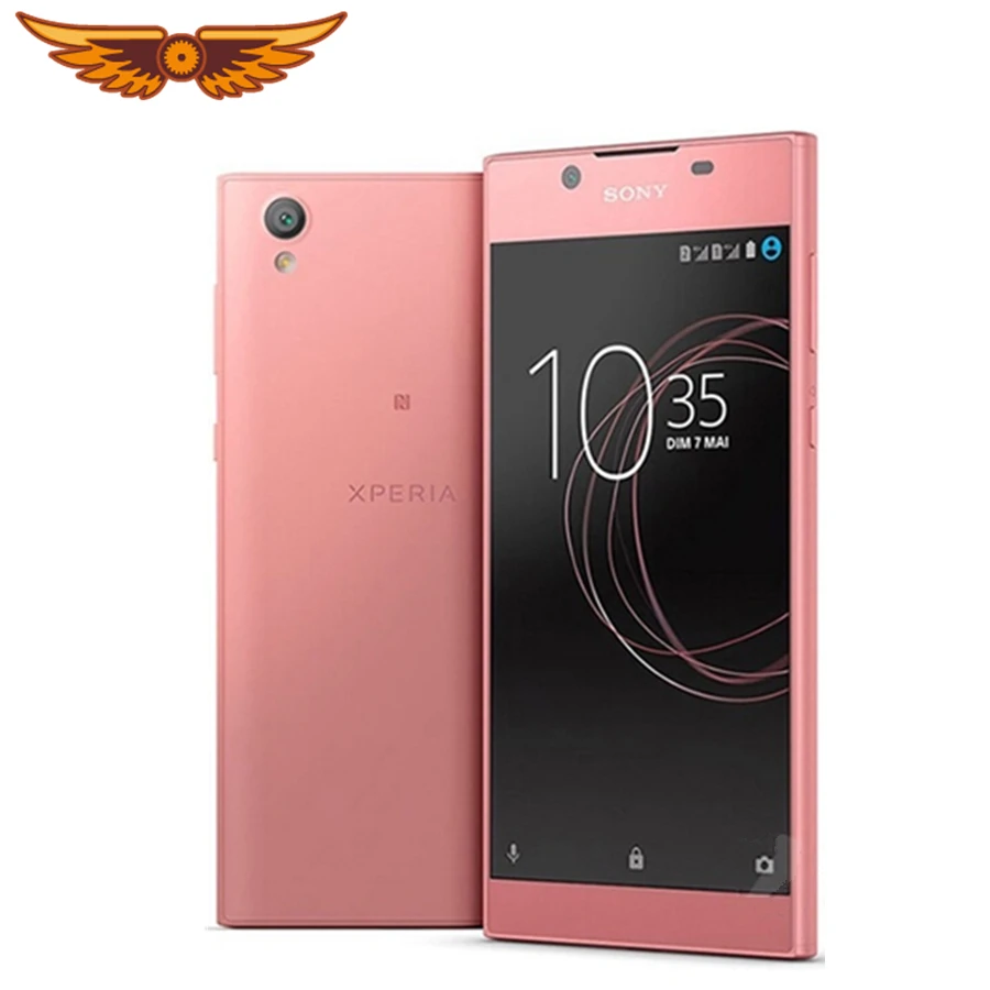 Оригинальный разблокированный мобильный телефон Sony Xperia L1 Quad core 5 дюймов 2 Гб RAM 16 ROM