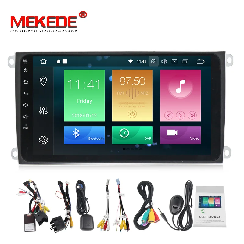 HD Восьмиядерный 9 &quotПолный сенсорный экран Android 0 4G RAM автомобильный DVD Радио Аудио