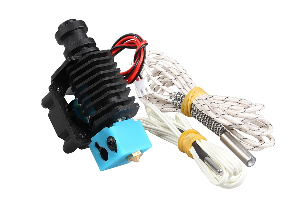 3DSWAY части 3d принтера XCR-BP6 улучшенный 3D V6 шестигранный Универсальный Hotend комплект 0,4 мм/1,75 мм прямой через горло экструдер комплект