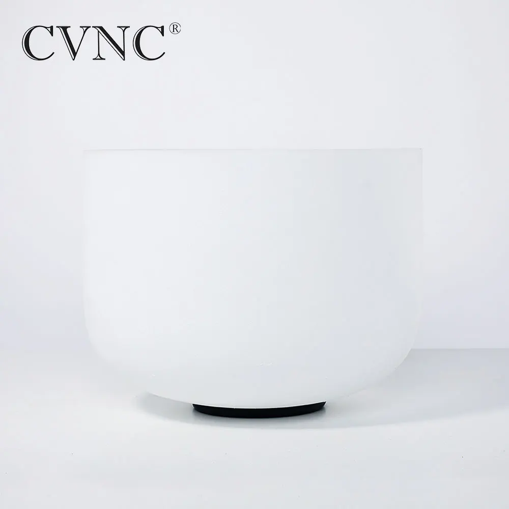 CVNC 12 &quotNote D Navel Chakra матовая кварцевая Поющая чаша из США Бесплатная доставка