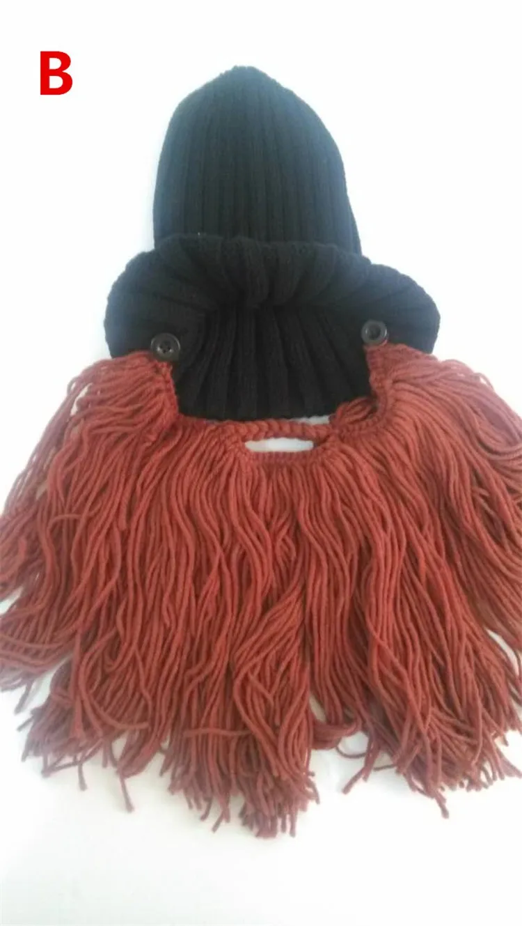 Забавные зимние теплые шапки ручной работы для женщин мужчин и детей шерстяные