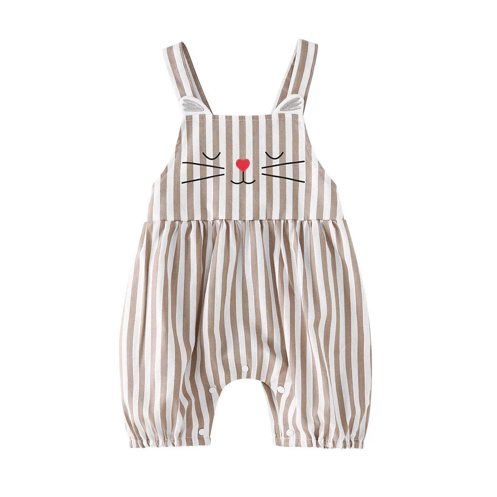 SAGACE комбинезон для новорожденного одежда боди в полоску комбинезоны с героями