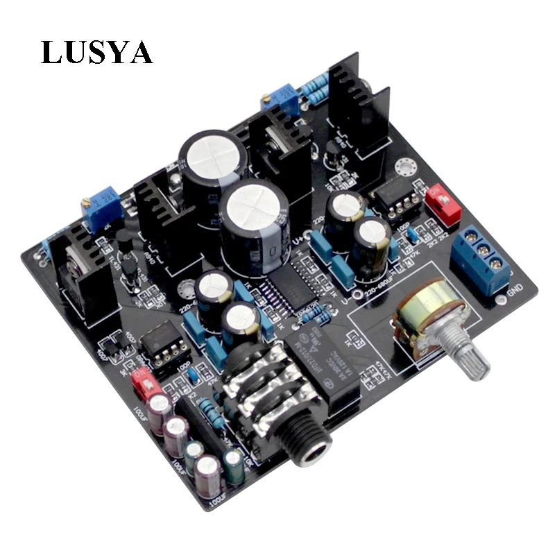 Lusya TPA6120A NE5534 усилитель для наушников плата UPC1237 Защитная схема для 32-600 Ом динамик G9-007