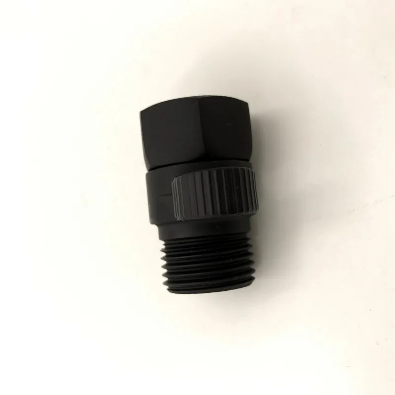 Smesiteli быстросъемный клапан для душа с матовой черной отделкой латунный