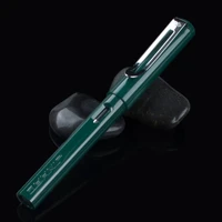 jinhao 599a high quality army green fountain pen 0 5 mm extra fine nib ink pens for gift office stationery supplies